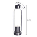 Drinking Glass Water Bottle with Tea Infuser